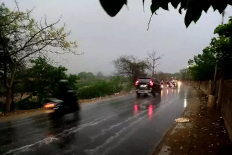 Rain and Thunderstorms Cool Tricity, Temperature Drops Below Normal