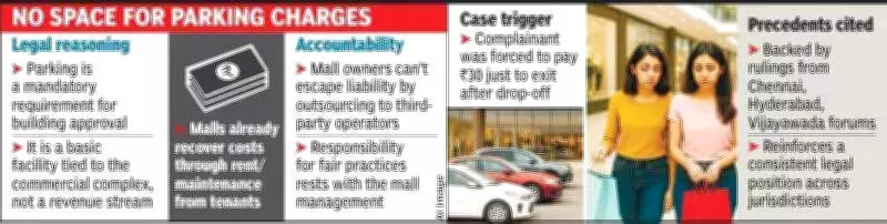 Raipur Consumer Court Bans Parking Fees at Malls, Calls It Unfair Trade Practice