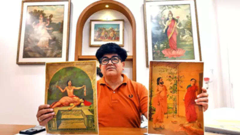 Raja Ravi Varma's Art Auction Sparks Rush for Oleograph Prints