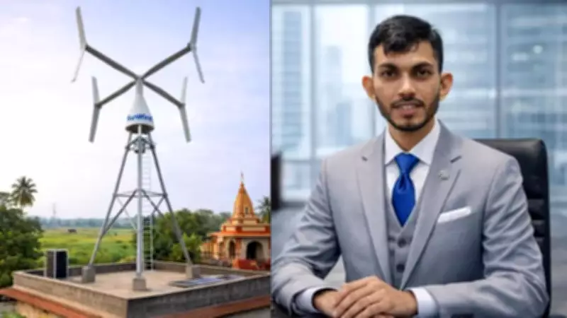 Rajasthan Innovator Creates Portable Wind Turbine for Remote Areas