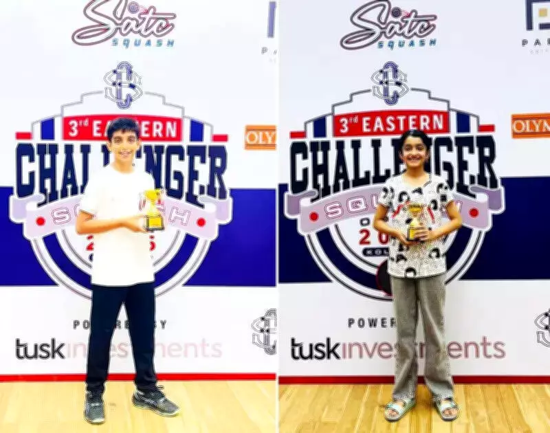 Rajasthan Squash Academy Stars Win Bronze at Eastern Challenger 2026
