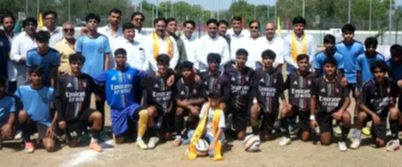 Rajasthan U-20 Football Championship Kicks Off in Chittorgarh with Grand Inauguration