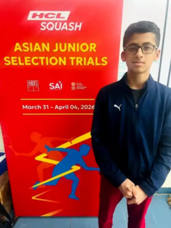 Rajasthan's Young Squash Stars Divyanshi Jain, Dhairya Gogia Earn Spots in Indian Team for Asian Junior Championship