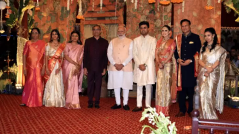 Rajat Sharma's Daughter Disha Weds Sudarshan MJ in Lavish Ceremony Attended by PM Modi, SRK, Salman