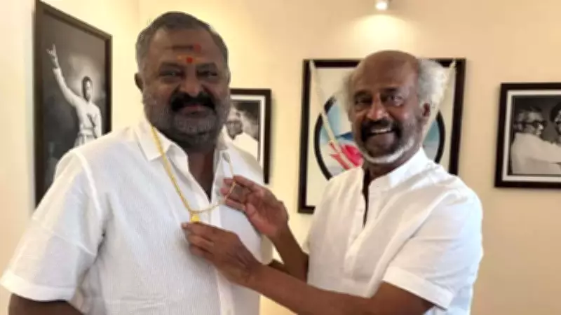 Rajinikanth Gifts Gold Chain to Producer After Padayappa Re-release Success