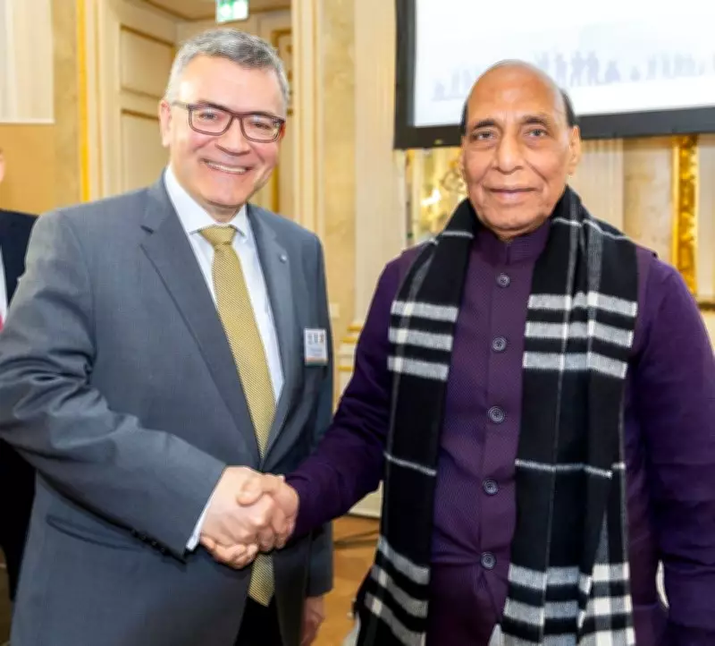 Rajnath Singh Pitches India as Long-Term Defence Partner to German Firms