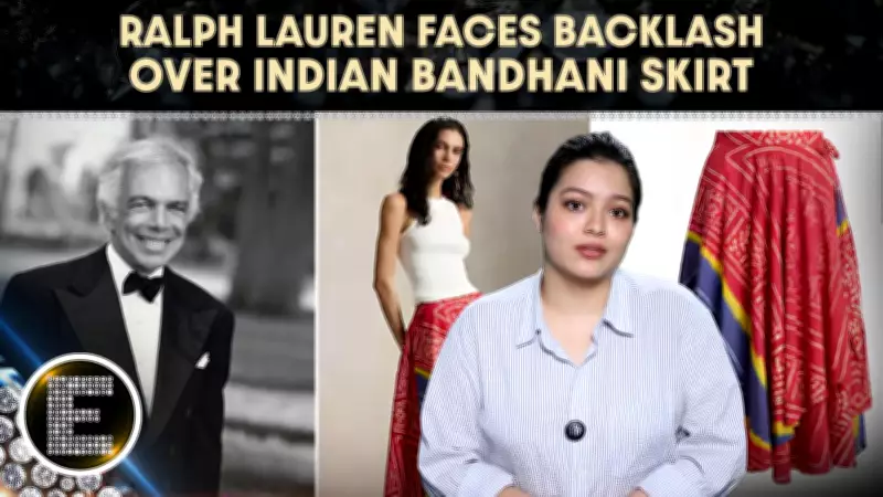 Ralph Lauren Faces Backlash Over ₹44K Skirt Accused of Copying Bandhani Craft