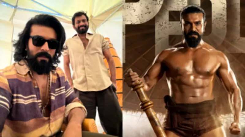 Ram Charan's 'Peddi' Nears Completion, Director Shares Set Pic with Sana