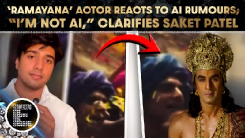 Ramayana Actor Saket Patel Debunks AI Rumors, Confirms Real Crowd Scene with Ranbir Kapoor