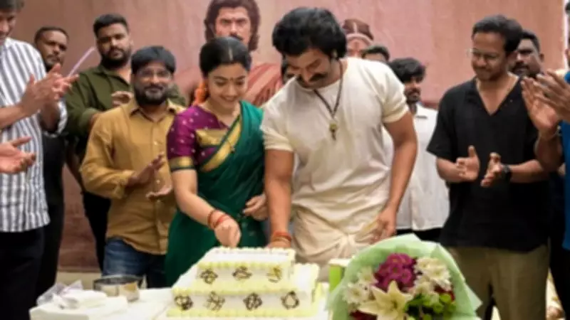 Ranabaali Team Celebrates Newlyweds Vijay Deverakonda and Rashmika Mandanna on Set