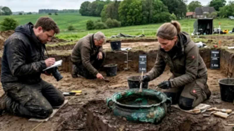 Rare Bronze Cauldrons Found in Germany Challenge Roman Trade Network Theories
