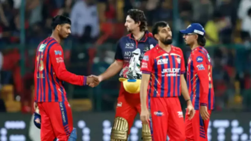 RCB Tops IPL 2026 Points Table After Dominant Win Over Lucknow Super Giants