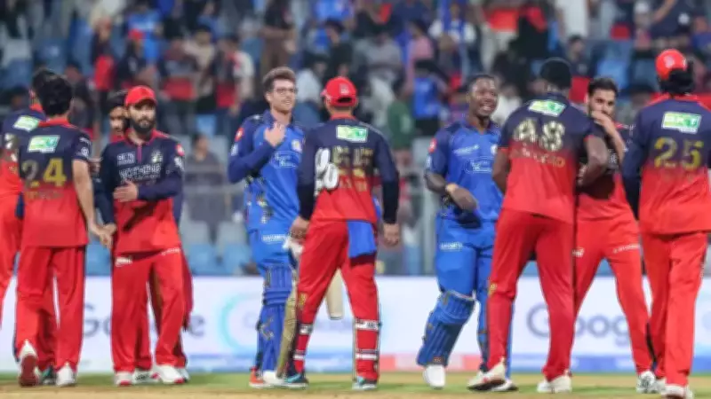 RCB's Batting Blitz Powers 18-Run Victory Over Mumbai Indians in IPL Thriller