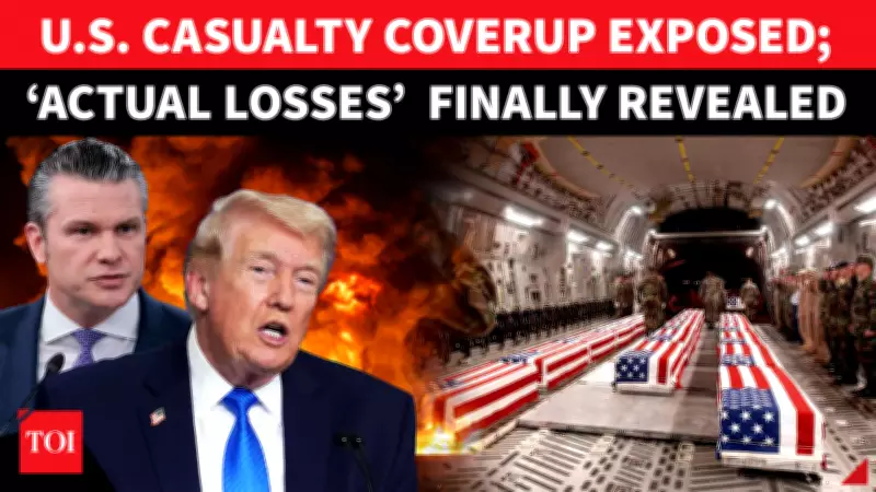 Report Alleges Pentagon Cover-Up of 700+ US Troop Casualties in Iran Conflict