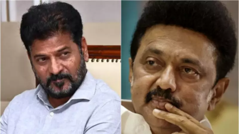 Revanth Reddy Proposes Hybrid Seat Model, Urges Stalin for United Opposition