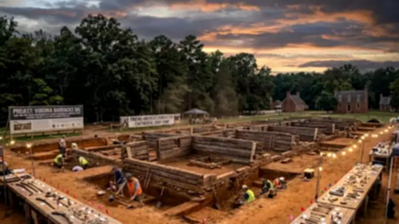 Revolutionary War Barracks Unearthed in Colonial Williamsburg