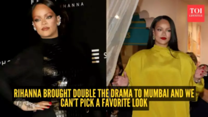 Rihanna Turns Mumbai into Her Personal Runway for Fenty Beauty Launch