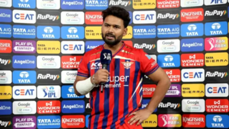 Rishabh Pant Admits 'No Answers' After Lucknow's Batting Collapse in IPL 2026