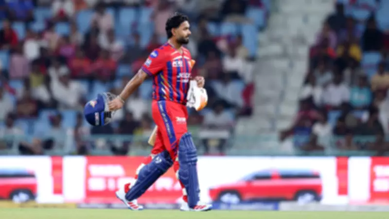 Rishabh Pant's IPL 2026 Opener Ends in Unfortunate Run-Out Against DC