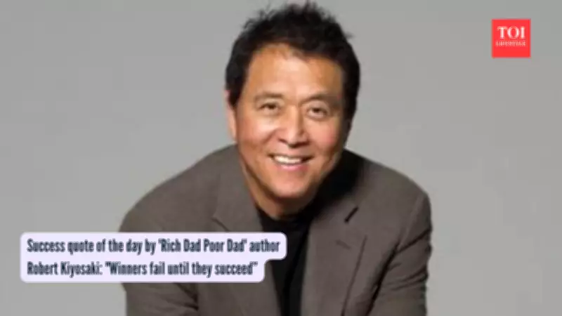 Robert Kiyosaki's Wisdom: Why Winners Embrace Failure as a Stepping Stone