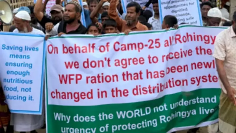 Rohingya Refugees Face Drastic Food Aid Cuts in Bangladesh Camps