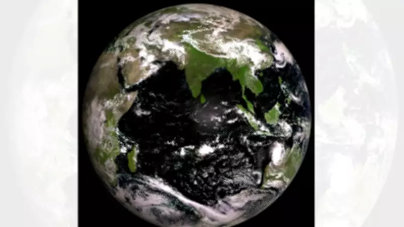 Roscosmos Satellite Photo Shows Earth in Unique Green Glow, India Stands Out