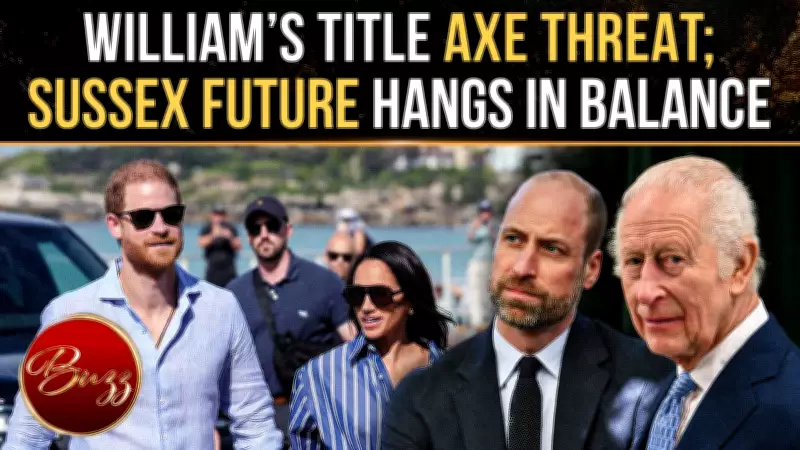 Royal Crisis Deepens: William May Strip Harry & Meghan's Titles Amid Tour Backlash