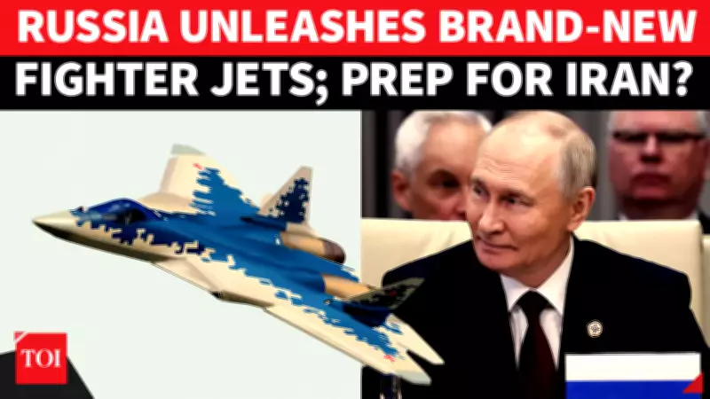 Russia Deploys Advanced Su-35S Jets Amid US Troop Buildup in Middle East