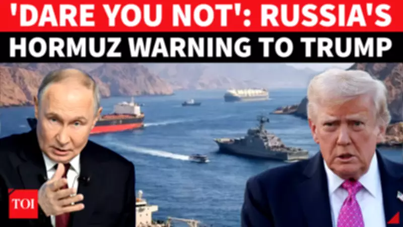 Russia Issues Stark Warning to US Over Iran Port Blockade in Strait of Hormuz