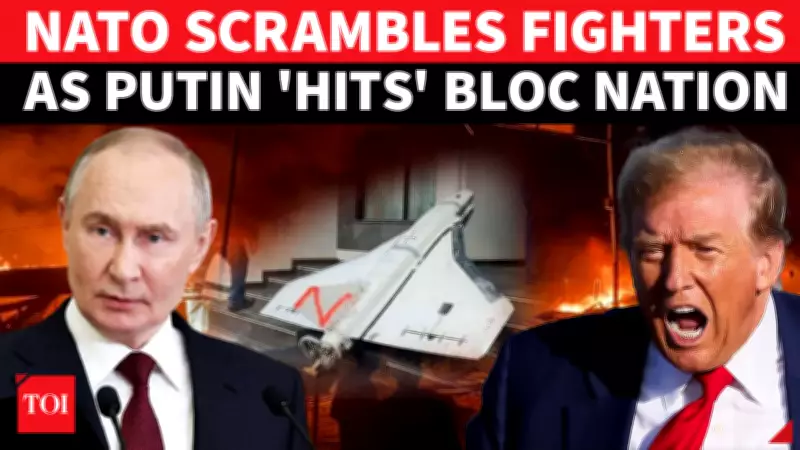 Russian Drone Enters NATO Airspace; Romania Scrambles Eurofighters