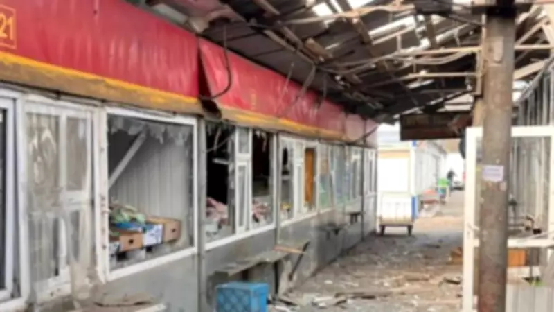 Russian Drone Strike Kills 5, Injures 19 at Ukrainian Market in Nikopol