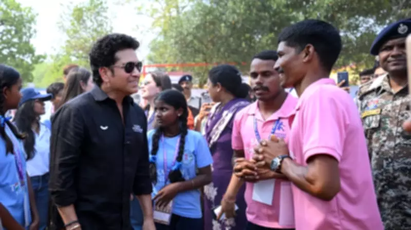 Sachin Tendulkar Foundation Launches Sports Initiative in Naxal-Free Bastar