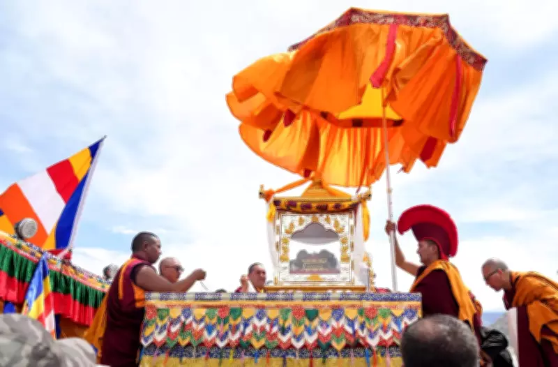Sacred Buddha Relics Arrive in Ladakh for Historic 15-Day Exposition