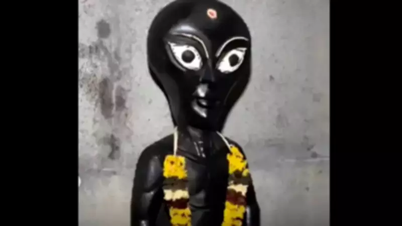 Salem's Alien Temple: Where Hindu Gods Meet Extraterrestrial Worship