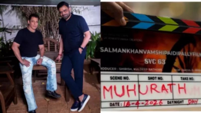 Salman Khan and Nayanthara Begin Filming for Vamshi Paidipally's New Project