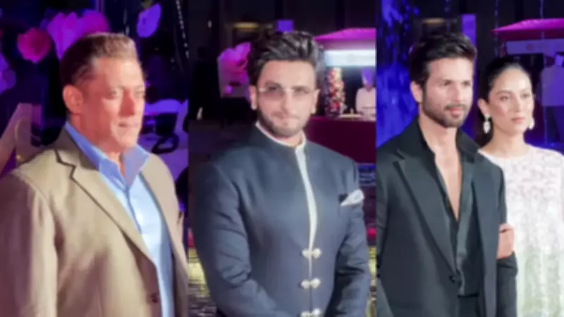 Salman Khan, Ranveer Singh, Shahid Kapoor Lead Star-Studded NMACC Event in Mumbai