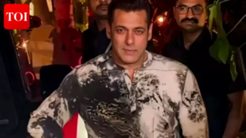 Salman Khan Spotted Dubbing for 'Maatrubhumi', New Look Sparks Fan Frenzy