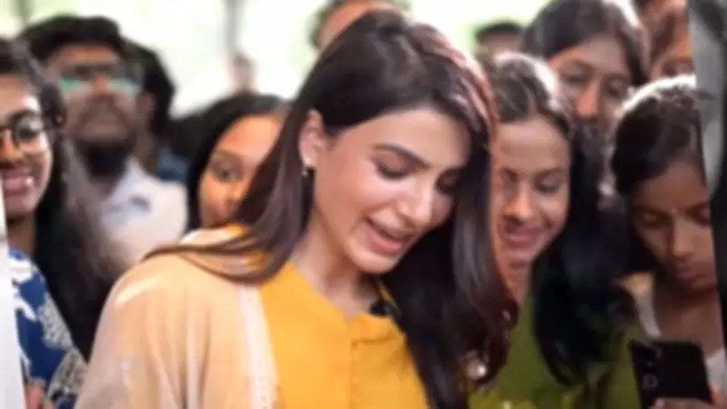 Samantha Ruth Prabhu Celebrates 39th Birthday with Fans in Simple Style