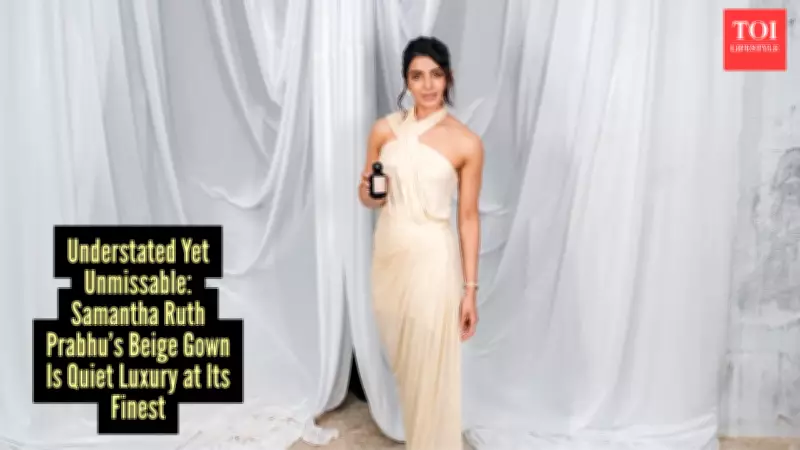 Samantha Ruth Prabhu Redefines Beige as the New Power Dressing Statement