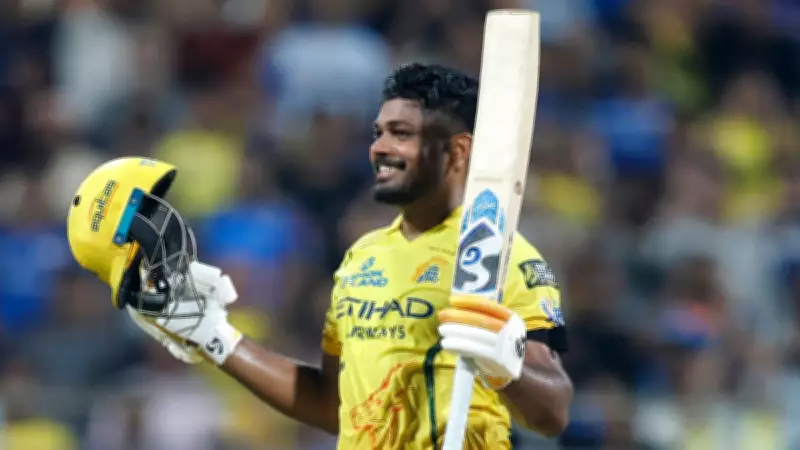 Sanju Samson Equals Rohit Sharma's IPL Century Record Against MI