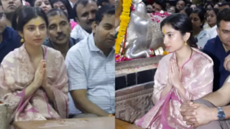 Sara Arjun Visits Mahakaleshwar Temple After Dhurandhar 2 Success, Feels Divine Calling