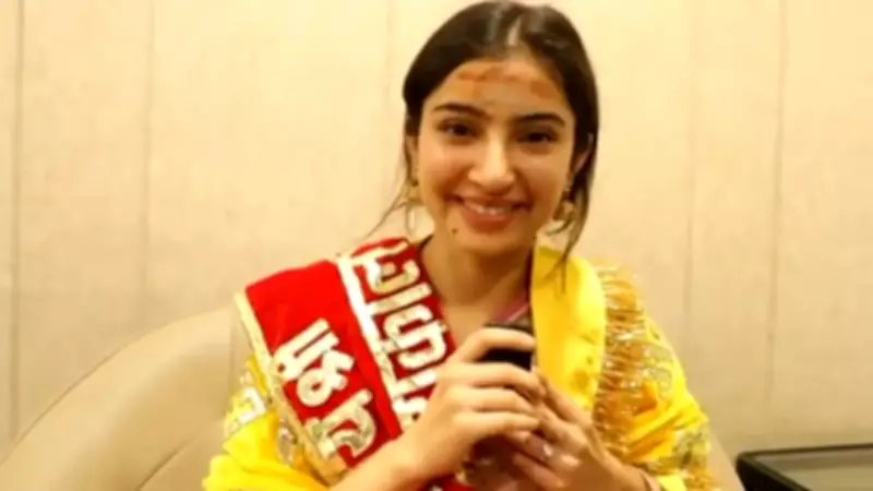 Sara Arjun Visits Mahakaleshwar Temple After Dhurandhar Success