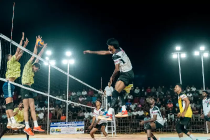 Sarvan Bicholim Stuns Favorites Detailz Doctor to Reach All Goa Volleyball Final