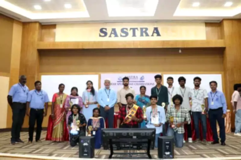 SASTRA University Celebrates 42nd Annual Sports Day with Awards