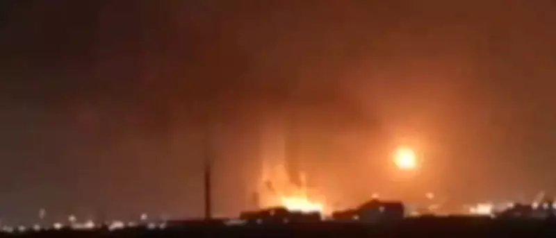 Saudi Arabia Intercepts 7 Ballistic Missiles, Major Fire Erupts at Jubail Industrial Hub