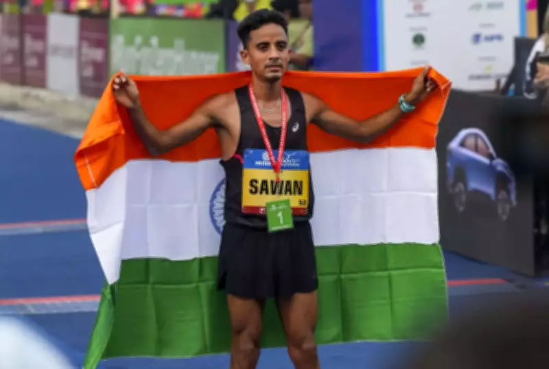 Sawan Barwal Breaks 47-Year National Marathon Record After Dramatic Finish