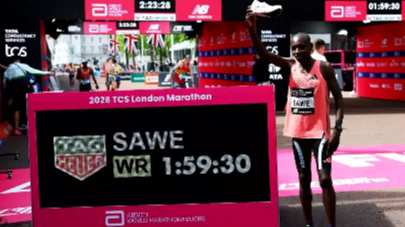 Sawe Breaks London Marathon World Record with Stunning Victory