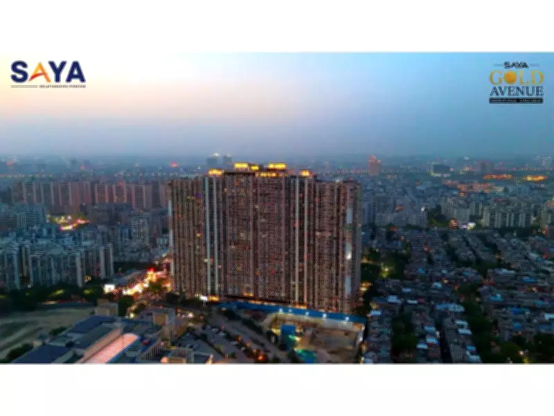 Saya Gold Avenue in Ghaziabad's Indirapuram Attracts High-Net-Worth Buyers