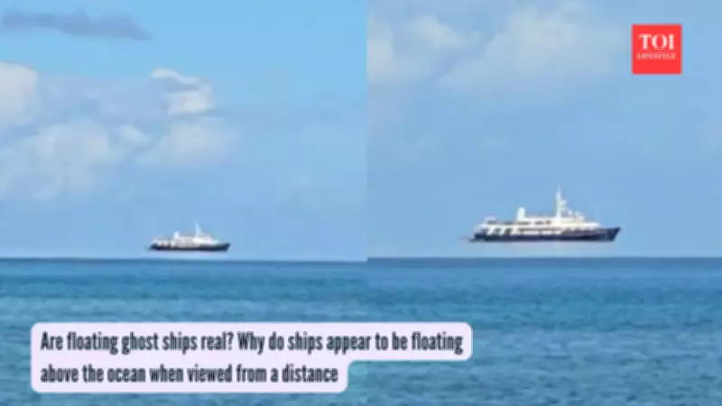 Science Behind Floating Ships: Superior Mirages and Fata Morgana Explained