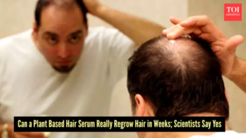 Scientists Develop Plant-Based Serum for Faster Hair Regrowth in 56 Days